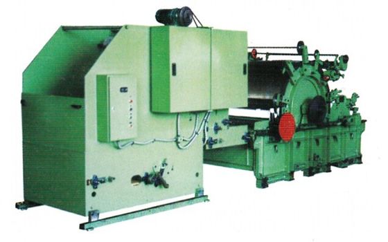 Industri Cashmere Sectional Wol penggosok Mesin / Carding Mesin dengan pisau stripping