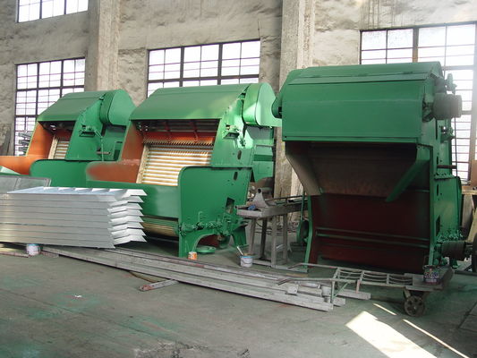 1830mm Wol penggosok Mesin untuk makan wol atau katun dengan V-belt